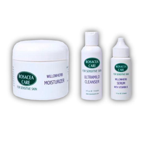 Startpakke fra Rosaceacare m moisturizer med Willowherb